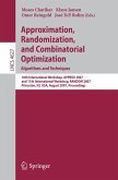 Approximation, Randomization, and Combinatorial Optimization. Algorithms and Techniques (eBook, PDF)