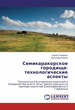 Semikarakorskoe gorodishhe: tehnologicheskie aspekty Cover Semikarakorskoe gorodishhe: tehnologicheskie aspekty