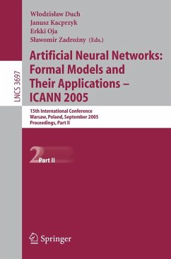 Cover Artificial Neural Networks: Formal Models and Their Applications - ICANN 2005 (eBook, PDF)