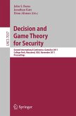 Decision and Game Theory for Security (eBook, PDF)