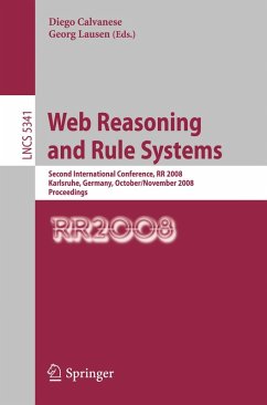 Web Reasoning and Rule Systems (eBook, PDF)