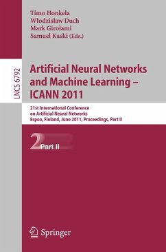 Artificial Neural Networks and Machine Learning - ICANN 2011 (eBook, PDF)