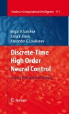 Discrete-Time High Order Neural Control (eBook, PDF)