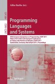 Programming Languages and Systems (eBook, PDF) Programming Languages and Systems (eBook, PDF)
