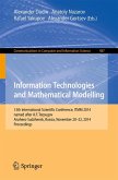 Information Technologies and Mathematical Modelling (eBook, PDF)