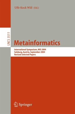 Metainformatics (eBook, PDF)