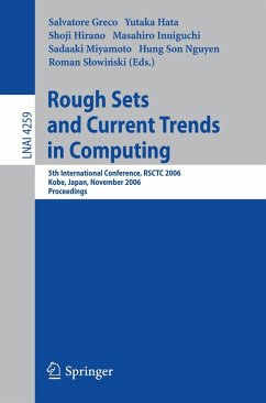 Rough Sets and Current Trends in Computing (eBook, PDF)