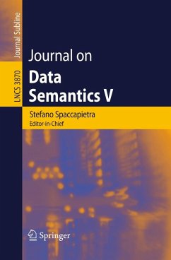 Journal on Data Semantics V (eBook, PDF)