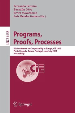 Cover Programs, Proofs, Processes (eBook, PDF)