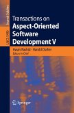 Transactions on Aspect-Oriented Software Development V (eBook, PDF)