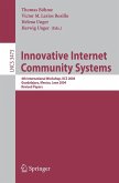 Innovative Internet Community Systems (eBook, PDF)