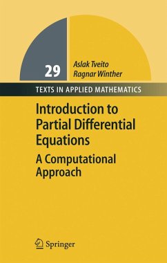 Introduction to Partial Differential Equations (eBook, PDF) - Tveito, Aslak; Winther, Ragnar