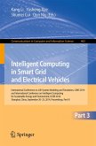 Intelligent Computing in Smart Grid and Electrical Vehicles (eBook, PDF)