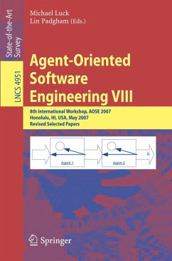 Cover Agent-Oriented Software Engineering VIII (eBook, PDF)