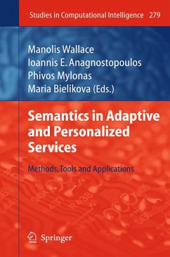 Semantics in Adaptive and Personalized Services (eBook, PDF)