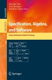 Specification, Algebra, and Software (eBook, PDF)