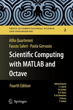 Scientific Computing with MATLAB and Octave (eBook, PDF) - Quarteroni, Alfio; Saleri, Fausto; Gervasio, Paola