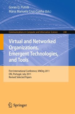 Virtual and Networked Organizations, Emergent Technologies and Tools (eBook, PDF)