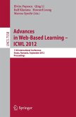 Advances in Web-based Learning - ICWL 2012 (eBook, PDF)