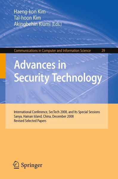 Advances in Security Technology (eBook, PDF)