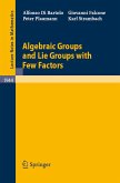 Algebraic Groups and Lie Groups with Few Factors (eBook, PDF)