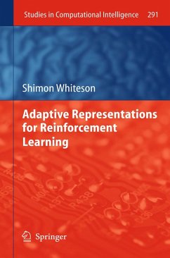 Adaptive Representations for Reinforcement Learning (eBook, PDF) - Whiteson, Shimon