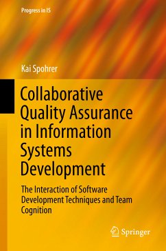 Collaborative Quality Assurance in Information Systems Development (eBook, PDF) - Spohrer, Kai