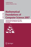 Mathematical Foundations of Computer Science 2007 (eBook, PDF)