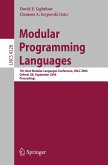 Modular Programming Languages (eBook, PDF)