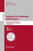Advances in Cryptology - CRYPTO 2013 (eBook, PDF)