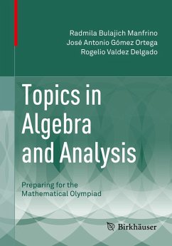 Topics in Algebra and Analysis (eBook, PDF) - Bulajich Manfrino, Radmila; Gómez Ortega, José Antonio; Valdez Delgado, Rogelio