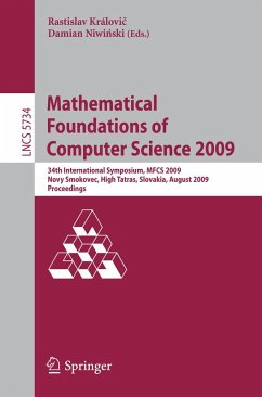 Cover Mathematical Foundations of Computer Science 2009 (eBook, PDF)