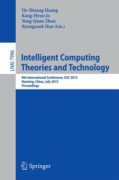 Cover Intelligent Computing Theories and Technology (eBook, PDF)