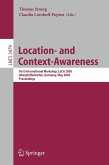 Location- and Context-Awareness (eBook, PDF)