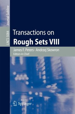 Cover Transactions on Rough Sets VIII (eBook, PDF)