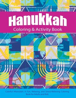 Hanukkah Coloring & Activity Book - Adult Coloring Books