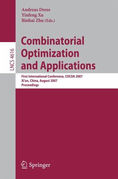 Combinatorial Optimization and Applications (eBook, PDF)