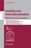 Usability and Internationalization. Global and Local User Interfaces (eBook, PDF)