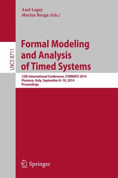 Formal Modeling and Analysis of Timed Systems (eBook, PDF)