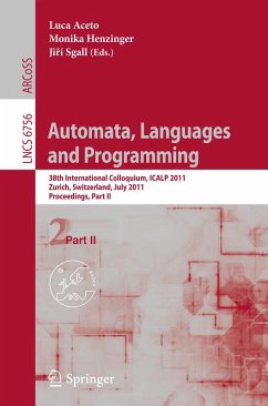 Automata, Languages and Programming (eBook, PDF)