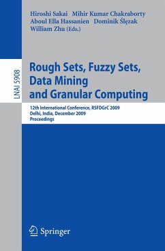 Rough Sets, Fuzzy Sets, Data Mining and Granular Computing (eBook, PDF)