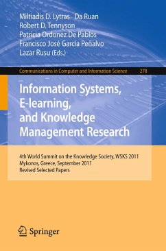 Information Systems, E-learning, and Knowledge Management Research (eBook, PDF)