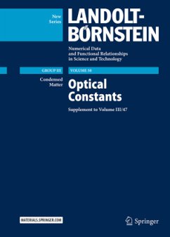 Optical Constants - Wohlfarth, Christian