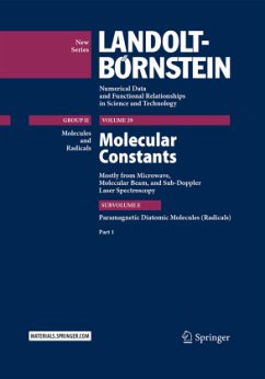 Molecular Constants Mostly from Microwave, Molecular Beam, and Sub-Doppler Laser Spectroscopy - Christen, Dines