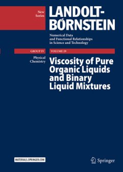 Viscosity of Pure Organic Liquids and Binary Liquid Mixtures - Wohlfarth, Christian