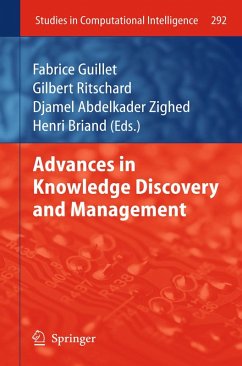 Cover Advances in Knowledge Discovery and Management (eBook, PDF)