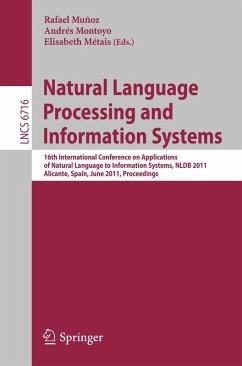 Cover Natural Language Processing and Information Systems (eBook, PDF)