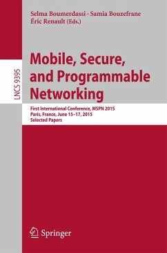 Mobile, Secure, and Programmable Networking (eBook, PDF)