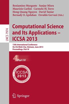 Computational Science and Its Applications -- ICCSA 2013 (eBook, PDF)