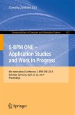 S-BPM ONE - Application Studies and Work in Progress (eBook, PDF)
